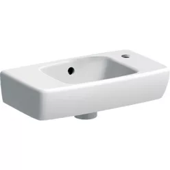 Geberit Selnova Compact kézmosó csaplyukkal jobbra GE-500.318.01.1 rajza