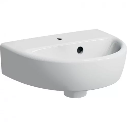 Geberit Selnova kézmosó 36 cm aszimmetrikus GE-500.320.01.1 rajz