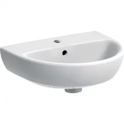 Geberit Selnova kézmosó csaplyukkal 45x37 cm fehér GE-500.324.01.1 rajza