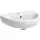 Geberit Selnova kézmosó csaplyukkal 45x37 cm fehér GE-500.324.01.7 rajz