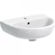 Geberit Selnova kézmosó csaplyukkal 45x37 cm fehér GE-500.324.01.7 rajz