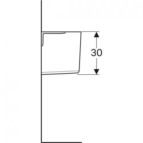 Geberit Selnova Square szifontakaró kézmosóhoz GE-500.328.01.1