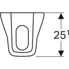 Geberit Selnova Square szifontakaró kézmosóhoz GE-500.328.01.1