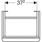 Geberit Smyle Square alsószekrény 44,2 cm balos GE-500.351.00.1