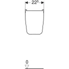 Geberit Smyle szifontakaró íves GE-500.576.01.1