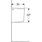 Geberit Smyle szifontakaró íves GE-500.576.01.1