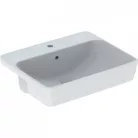 Geberit VariForm félig beépíthető szögletes mosdó 55x45 1 csaplyuk (500.681.01.1)