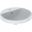 Geberit VariForm kerek beépíthető mosdó csaplyukas alul mázas 48 cm GE-500.705.01.2 r
