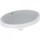 Geberit VariForm ovális beépíthető mosdó 55 cm alul mázas GE-500.717.01.2 rajz