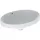 Geberit VariForm ovális beépíthető mosdó 55 cm alul mázas GE-500.717.01.2 rajz