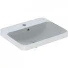 Geberit VariForm szögletes beépíthető mosdó csaplyukas alul mázas 55x45  r