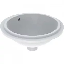 Geberit VariForm alulról beépíthető mosdó 40 cm alul mázas GE-500.745.01.2 rajz