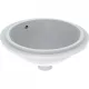 Geberit VariForm alulról beépíthető mosdó 40 cm alul mázas GE-500.745.01.2 rajz