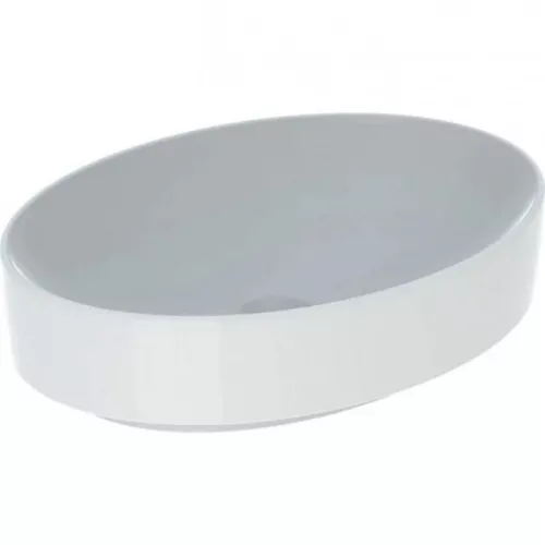 Geberit VariForm pultra ültethető ovális mosdó 55 cm GE-500.771.01.2 rajz