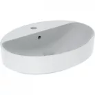 Geberit VariForm pultra ültethető ovális mosdó csaplyukkal 60x45 GE-500.772.01.2 r