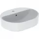 Geberit VariForm pultra ültethető ellipszis mosdó csaplyukkal 50x40 GE-500.775.01.2 r
