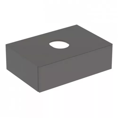 Geberit VariForm szekrény pultra ültethető mosdóhoz 1 fiókkal láva 75cm GE-501.160.00.1 r