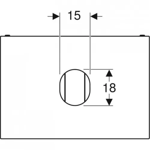 Geberit VariForm szekrény pultra ültethető mosdóhoz 1 fiókkal láva 75cm GE-501.160.00.1