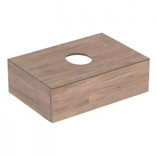 Geberit VariForm szekrény pultra ültethető mosdóhoz 1 fiókkal láva 75cm GE-501.160.00.1 r