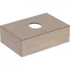 Geberit VariForm szekrény pultra ültethető mosdóhoz 1 fiókkal láva 75cm GE-501.160.00.1 r