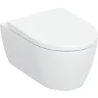 Geberit iCon fali WC készlet, fehér, TurboFlush öblítéssel és SoftClosing ülőkével - 503.046.00.1