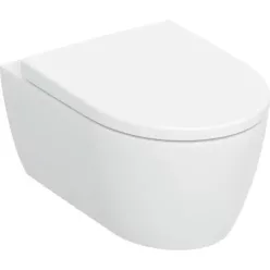   Geberit iCon fali WC készlet, fehér, TurboFlush öblítéssel és SoftClosing ülőkével - 503.046.00.1