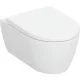 Geberit iCon fali WC készlet, fehér, TurboFlush öblítéssel és SoftClosing ülőkével - 503.046.00.1