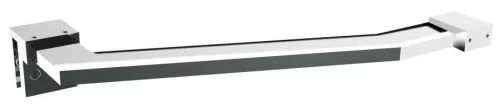 Gelco DRAGON zuhanykabinhoz merevítő 300x150mm, króm
