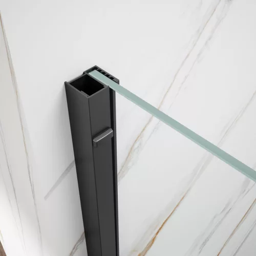 Gelco SPIRIT BLACK zuhanykabin tolóajtóval, 1000x800mm L/P variant