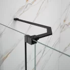 Gelco SPIRIT BLACK sarokmerevítő, 800mm, matt fekete