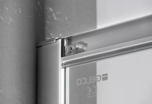 Gelco SIGMA SIMPLY szögletes zuhanykabin 1000x1000mm, sarokbelépős, transzparent üveg