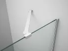 Gelco TRINITY CHROME szögletes zuhanykabin, 900x800mm, transzparent üveg, jobbos