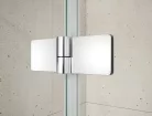 Gelco TRINITY CHROME szögletes zuhanykabin, 900x800mm, transzparent üveg, jobbos