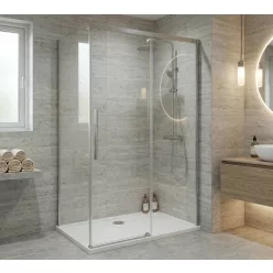 GELCO LUXOR zuhanykabin tolóajtóval, 1200x900mm, jobbos/balos