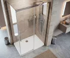 GELCO LUXOR zuhanykabin tolóajtóval, 1200x900mm, jobbos/balos