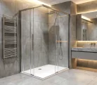 GELCO LUXOR zuhanykabin tolóajtóval, 1000x800mm, jobbos/balos, sarokbelépős