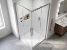GELCO LUXOR zuhanykabin tolóajtóval, 900x900mm, sarokbelépős