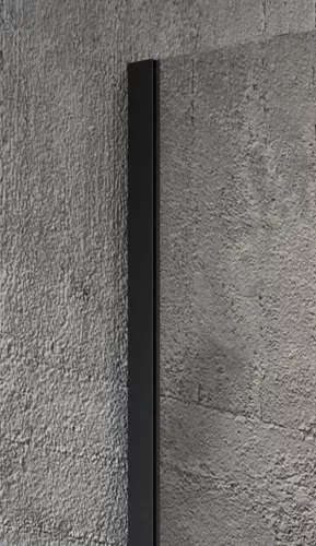 Gelco VARIO Walk-In fali profil, 2000mm, matt fekete