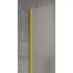 Gelco VARIO Walk-In fali profil, 2000mm, matt arany
