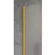 Gelco VARIO Walk-In fali profil, 2000mm, matt arany