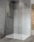 Gelco VARIO Walk-In zuhanyfal, 800x2000mm, transzparent CSAK ÜVEG PROFIL NÉLKÜL!