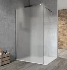 Gelco VARIO CHROME Fix zuhanyfal, fali profillal, merőleges merevítő nélkül, matt üveg, 1000mm