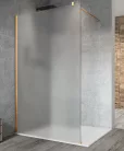 Gelco VARIO Walk-In zuhanyfal, 1400x2000mm, matt üveg, PROFIL NÉLKÜL!