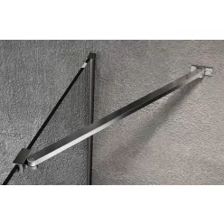 Gelco VARIO Walk-In sarok merevítő, 650mm, króm