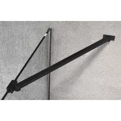 Gelco VARIO Walk-In sarok merevítő, 650mm, matt fekete