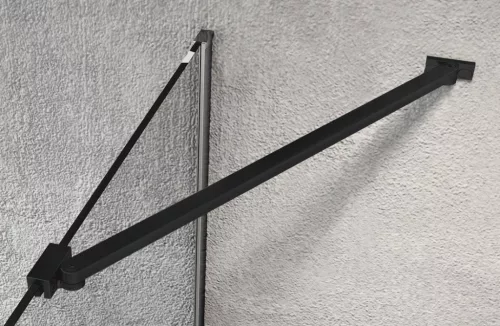 Gelco VARIO Walk-In sarok merevítő, 650mm, matt fekete