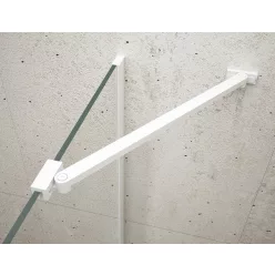 Gelco VARIO Walk-In sarok merevítő, 650mm, matt fehér
