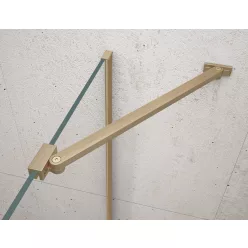 Gelco VARIO Walk-In sarok merevítő, 650mm, matt arany