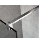 Gelco VARIO Walk-In merevítő, 1400mm, króm