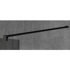 Gelco VARIO Walk-In merevítő, 1400mm, matt fekete